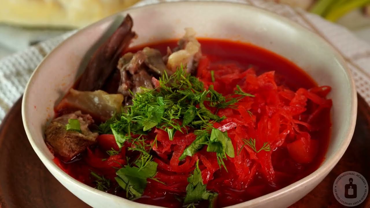 Экономно, сытно, по-домашнему. БОРЩ С КВАШЕНОЙ КАПУСТОЙ, НА БУЛЬОНЕ ИЗ ГОВЯЖЬИХ ХВОСТОВ