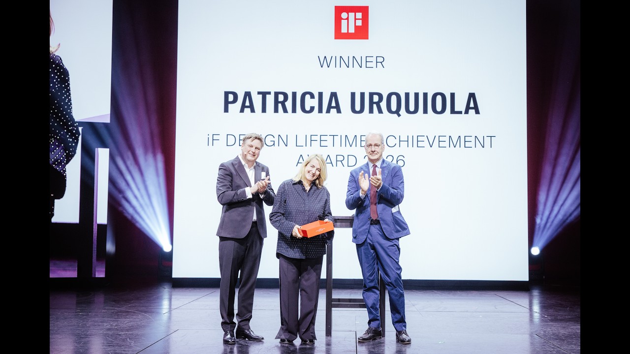 Patricia Urquiola receives iF Design Lifetime Achievement Award 2026