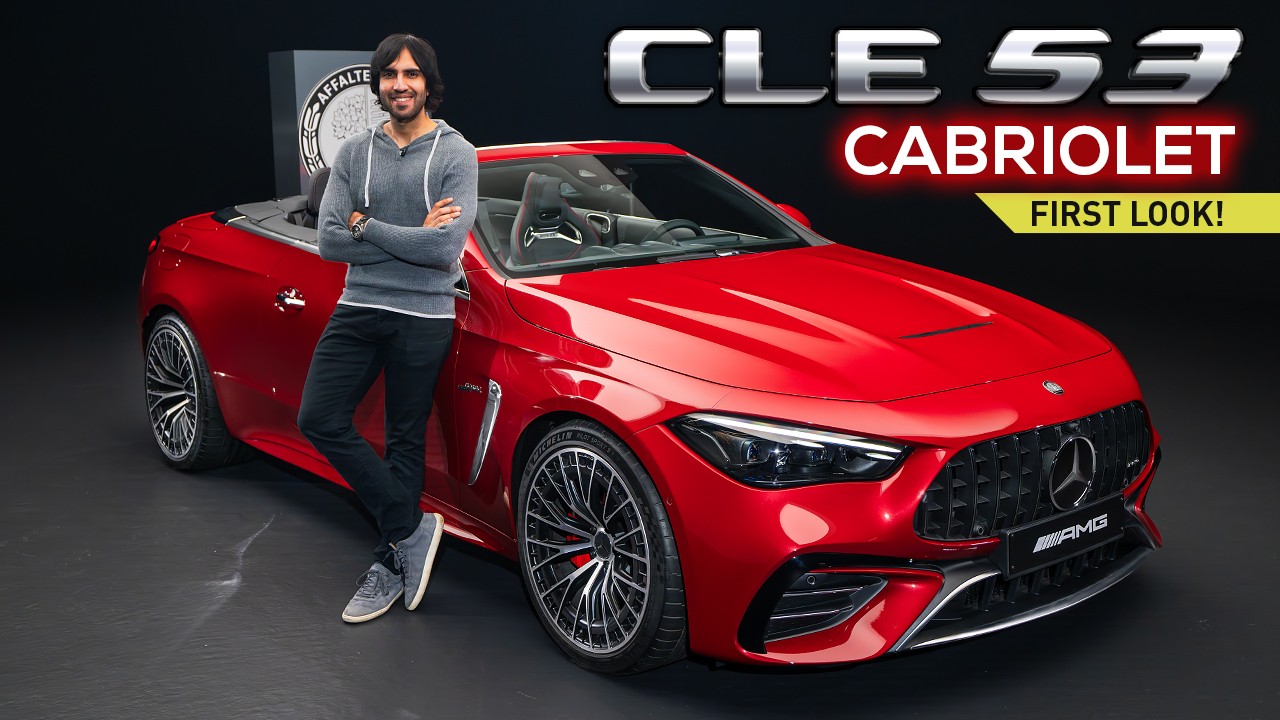 The Gorgeous AMG CLE 53 Cabrio! 2024 First Look!