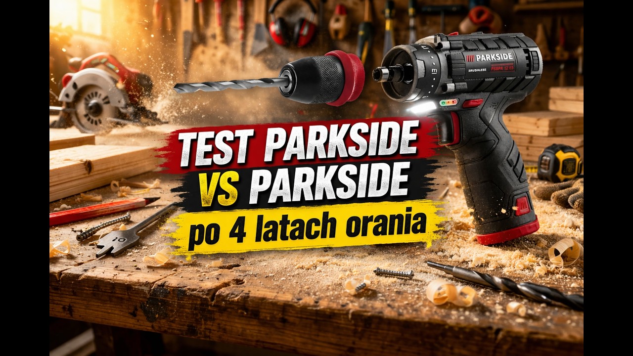 TEST Parkside PBSPA 12 C3 po 4 latach orania  PBSPA 12 E4 Lepszy od BOSCH? Cordless screwdriver