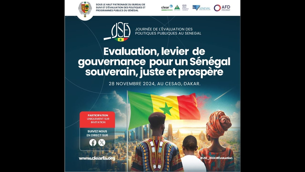 🔴En Direct de Dakar: JOURNEE D L 'EVALUATION DES POLITIQUES PUBLIQUES DU SÉNÉGAL