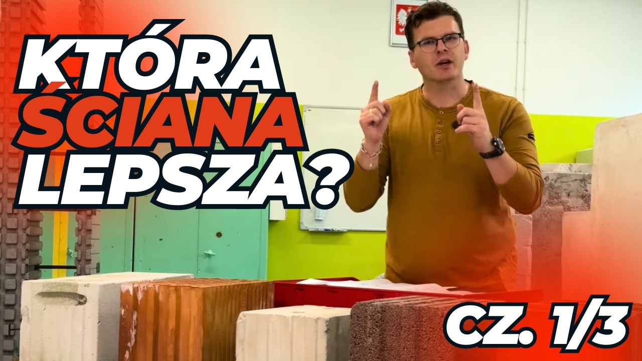 Z CZEGO MUROWAĆ DOM? 🔥 Beton komórkowy vs silikat vs ceramika [CZĘŚĆ 1/3]