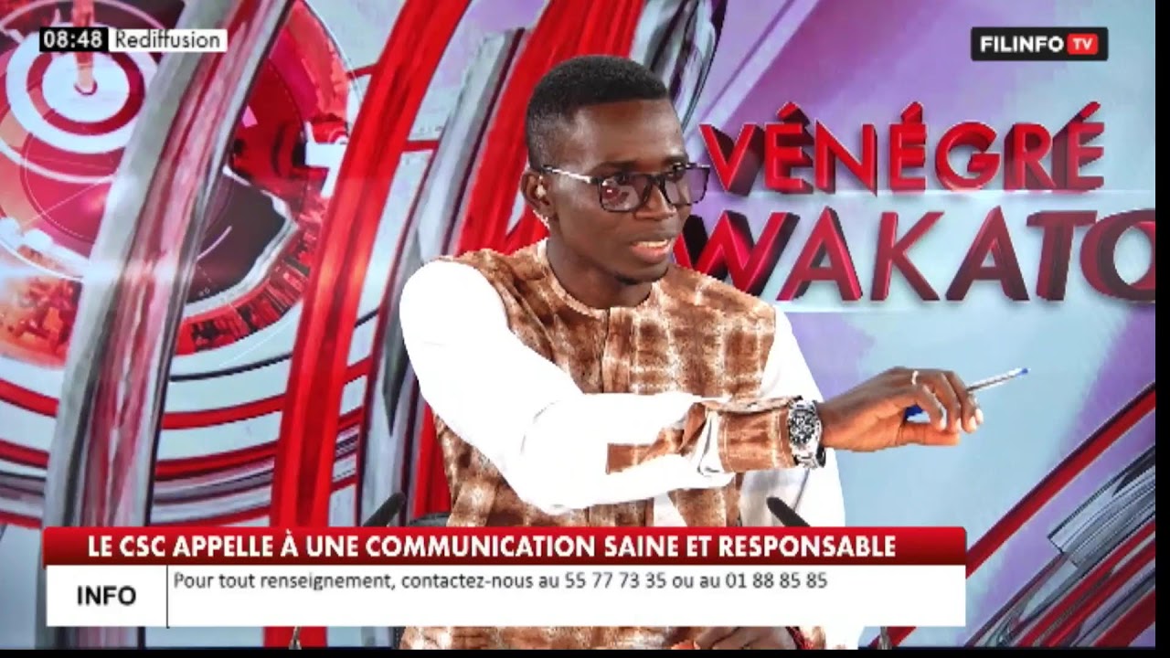Vous suivez votre emission vénégré wakato du 18 mars 2026 présentée par Pascal SALOUKA