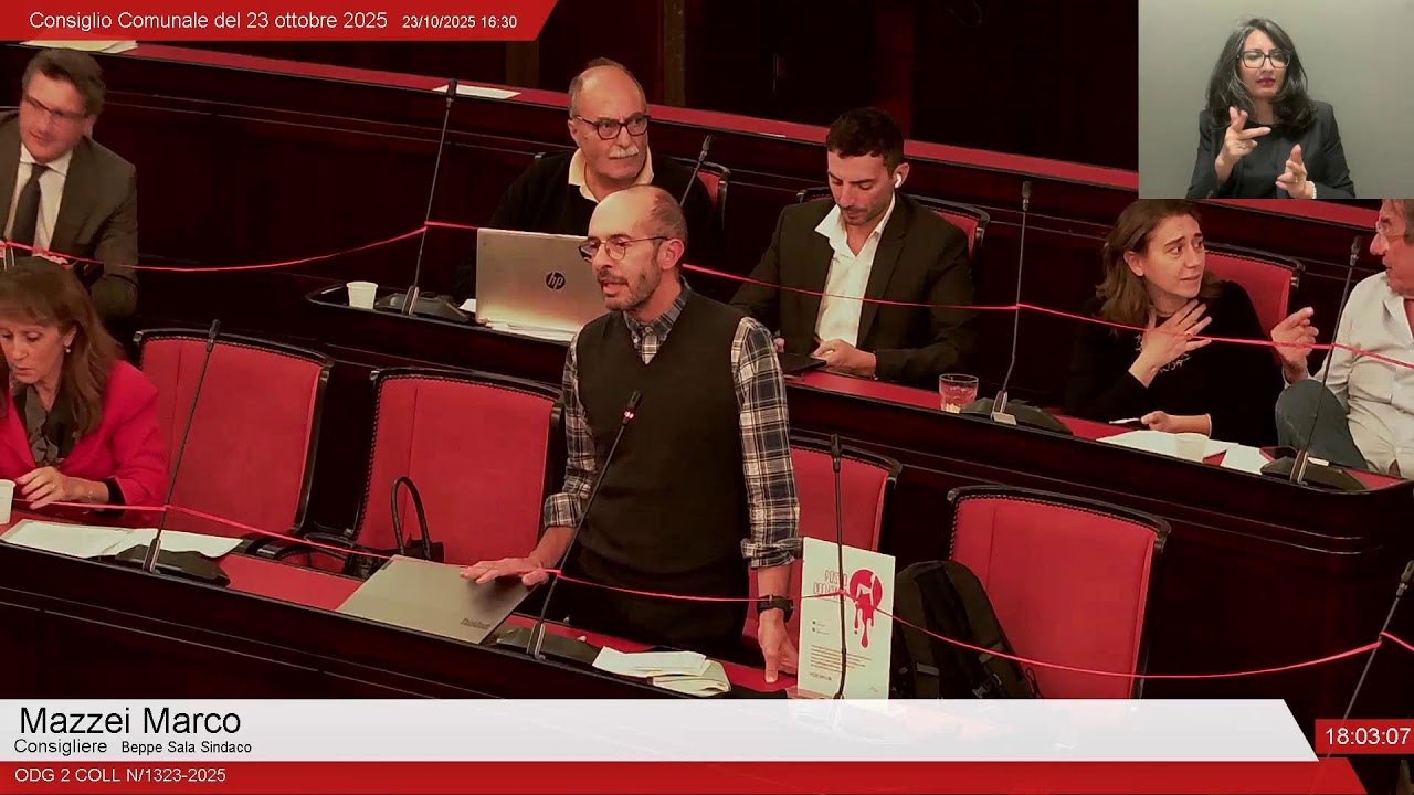 Consiglio Comunale in diretta -  23/10/2025