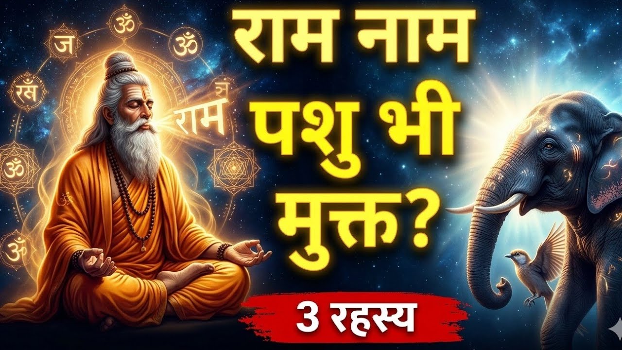 राम नाम जप के 3 रहस्य | क्या पशु भी मुक्त हो सकते हैं? कर्म का सच