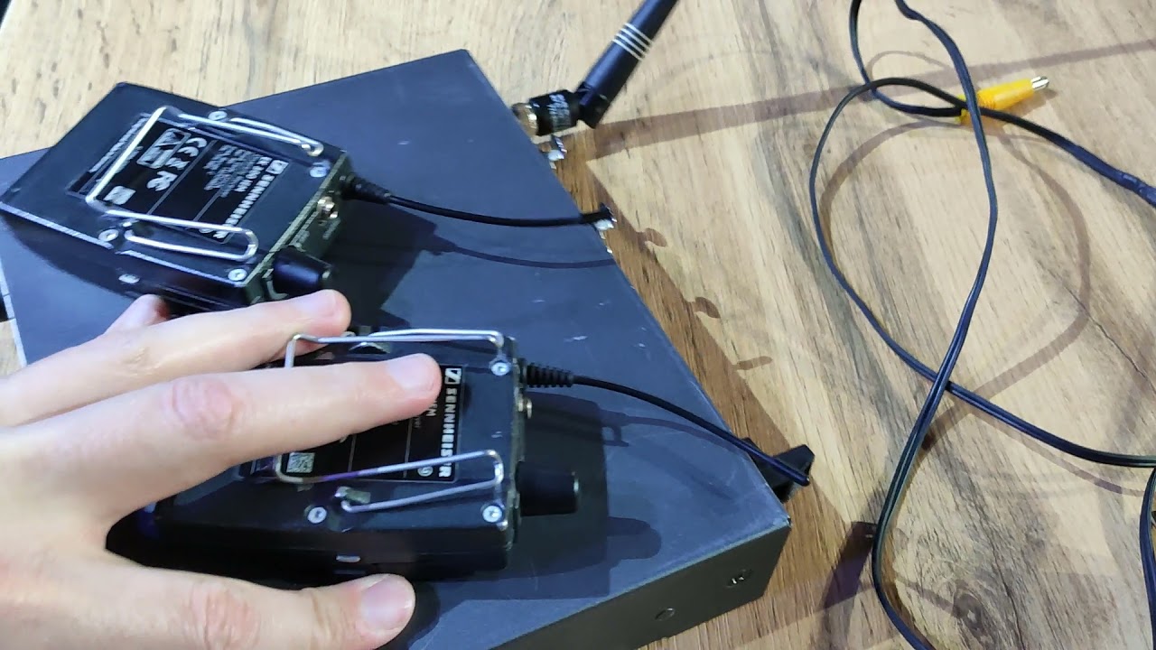 Sennheiser G3 IEM TWIN EW 300 радиосистема персонального ушного мониторинга с 2 приемниками