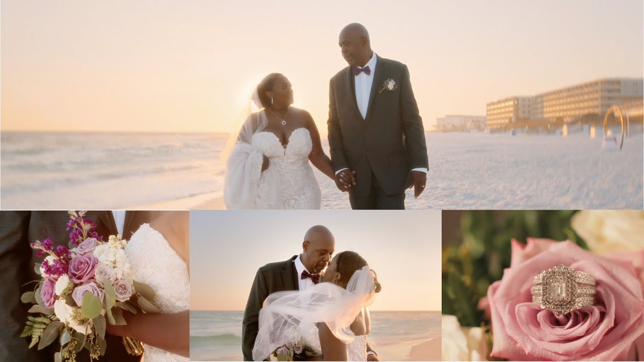 Beach Wedding in Destin Beach, Florida