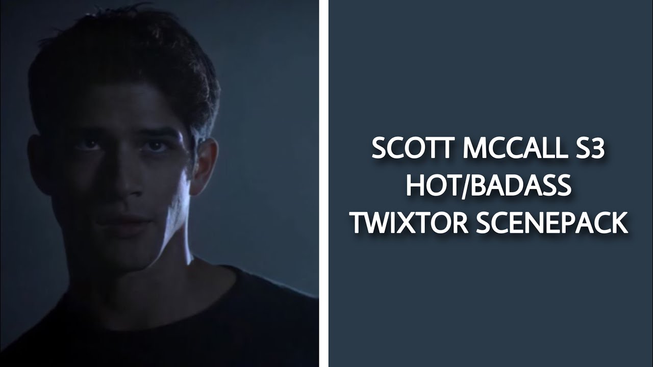 Scenepack twixtor - Scott McCall Hot/Badass S3
