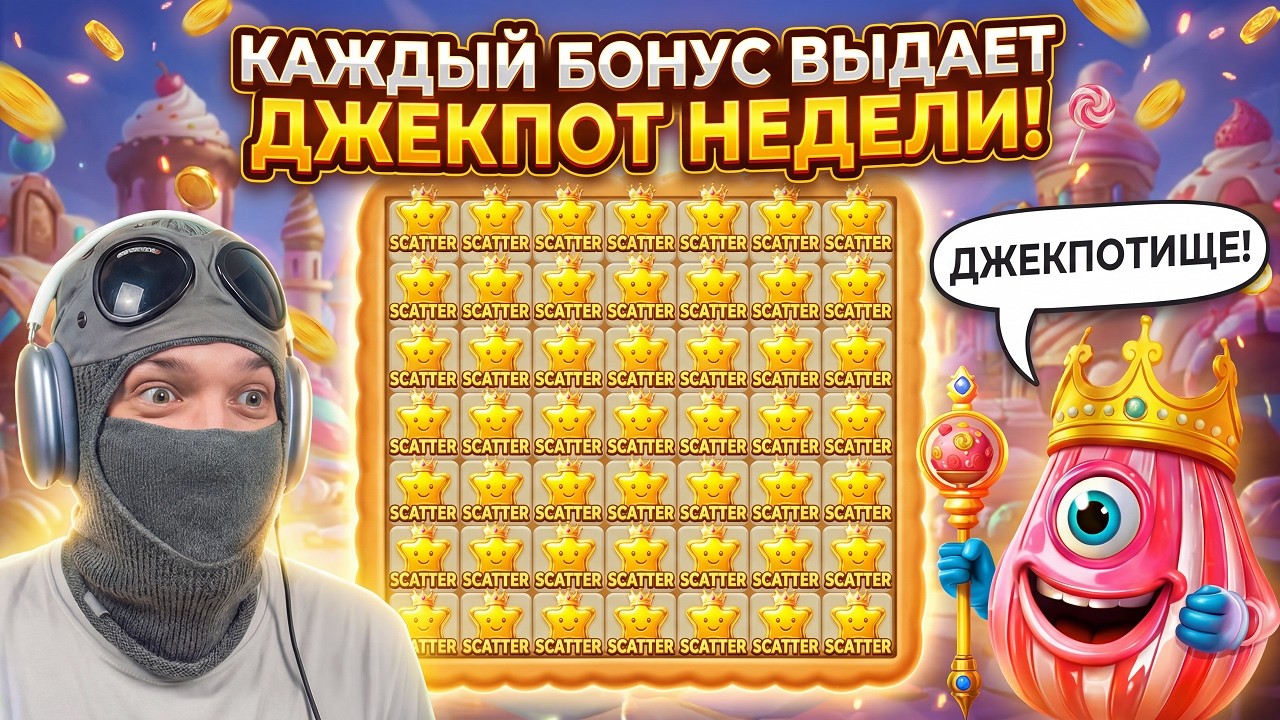 КАЖДЫЙ БОНУС ВЫДАЕТ ДЖЕКПОТ НЕДЕЛИ! САМАЯ УСПЕШНАЯ ИГРА!