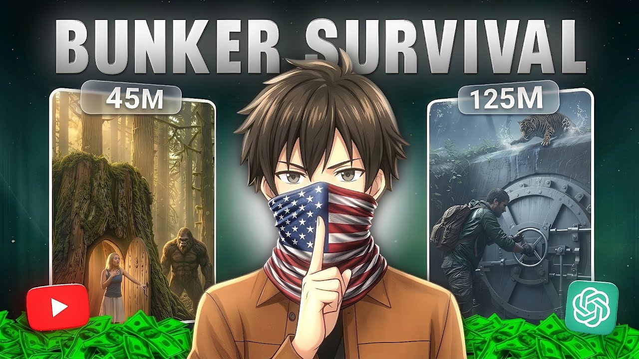 How To Make AI Bunker Survival Shorts | ai video kaise banaye | How to make AI video short
