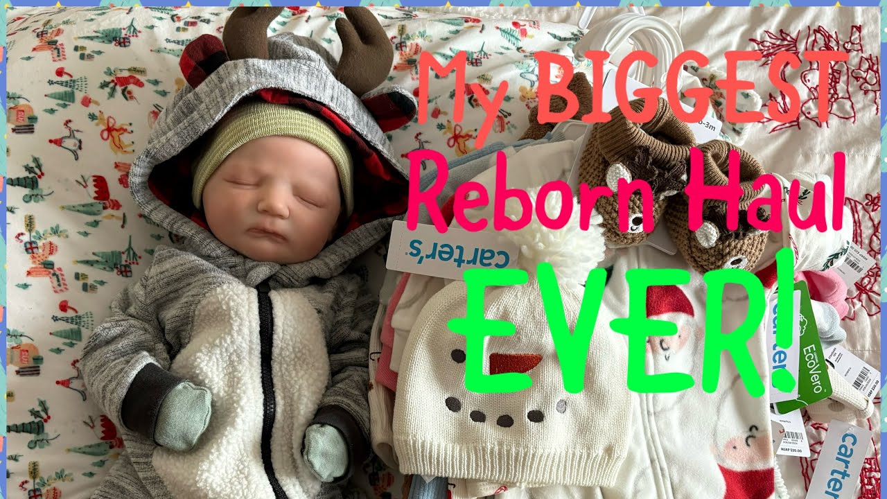 I’m BACK!😃This is my BIGGEST Reborn Clothing Haul EVER!