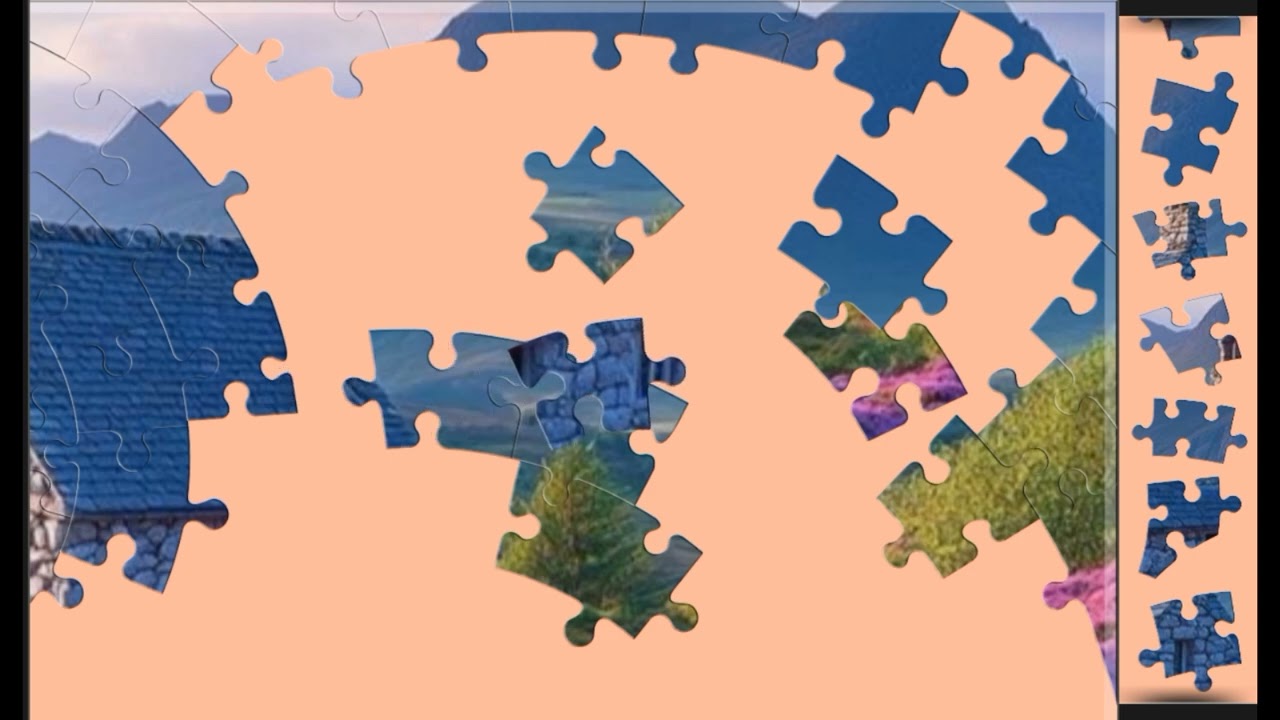 Beautiful Stone Cottage🏠🏡 jigsaw puzzle🧩🧩 || @funpuzzle1122 