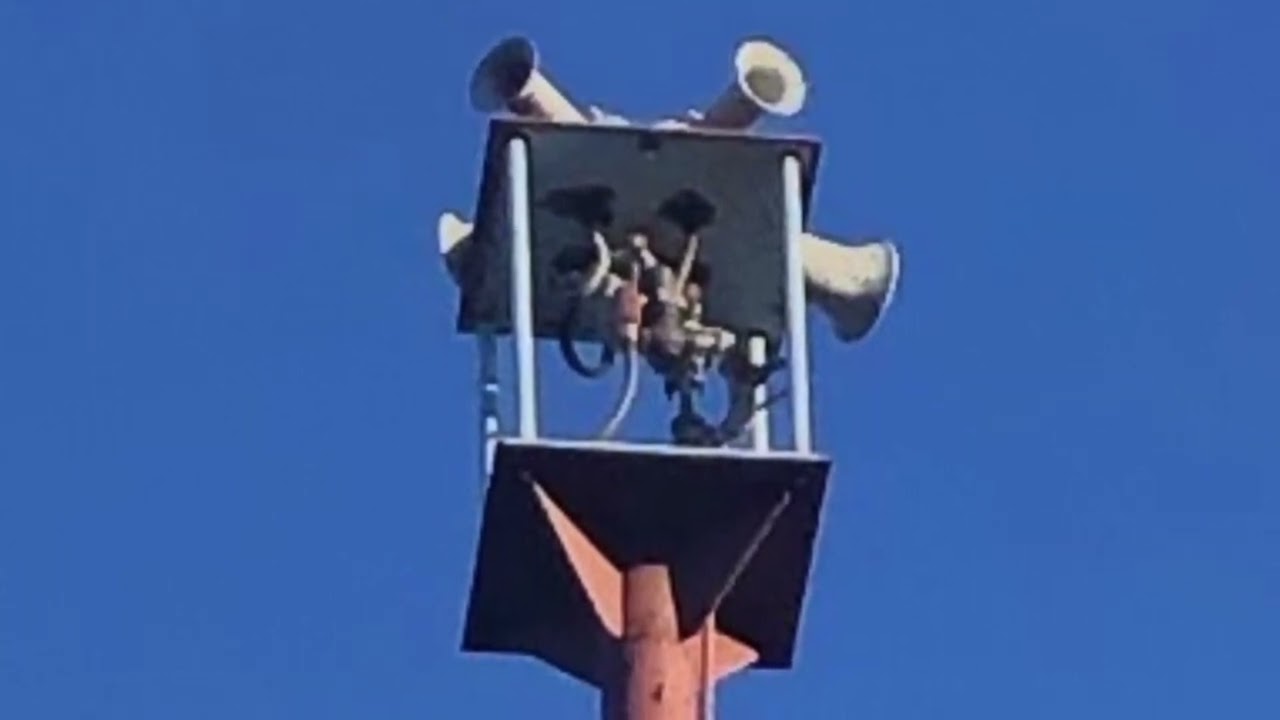 Air Horns Sound at Haddon Fire Company No. 1, Haddonfield, NJ