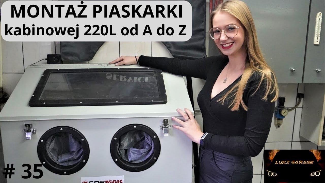 Jak poskładać piaskarkę kabinową 220l montaż od A do Z