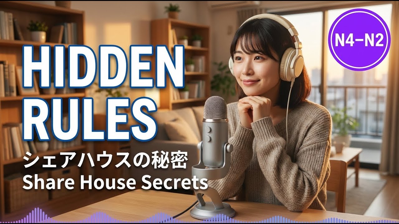 Why Your Japanese Roommates Are Quiet: Share House Secrets N4-N2