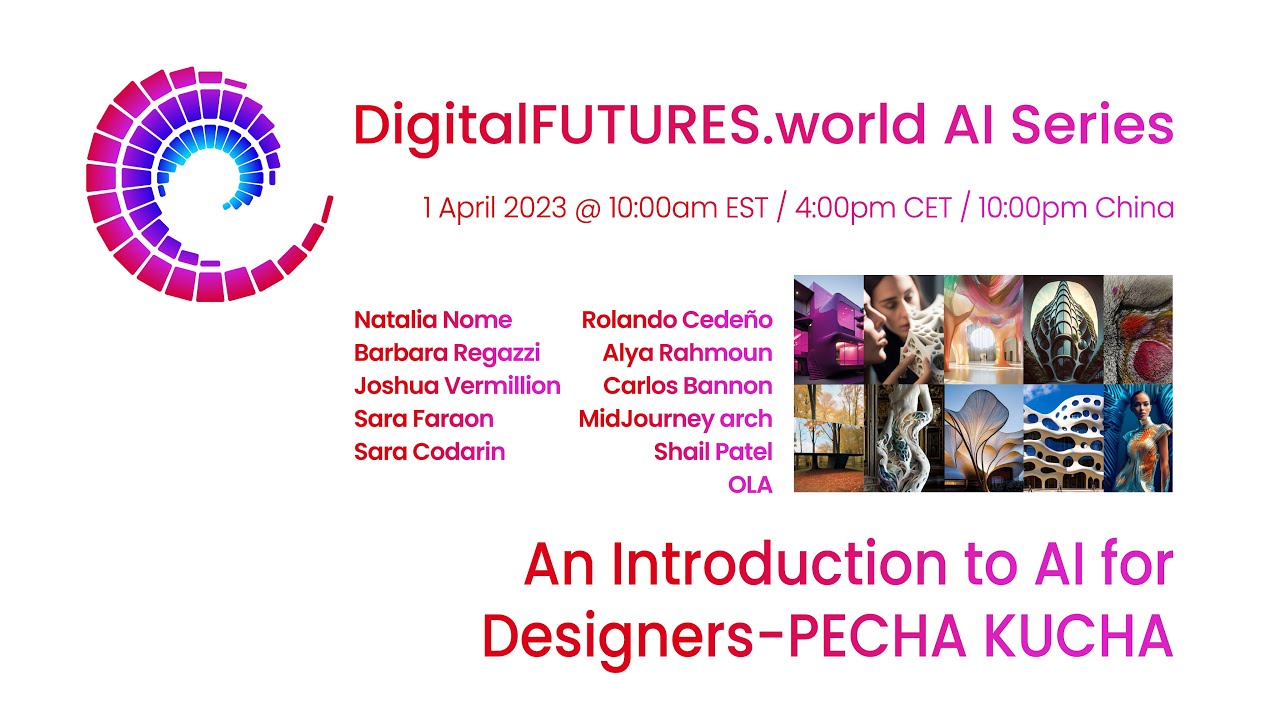 AI Series 01 - An Introduction to AI for Designers &lsquo;Pecha Kucha&rsquo;