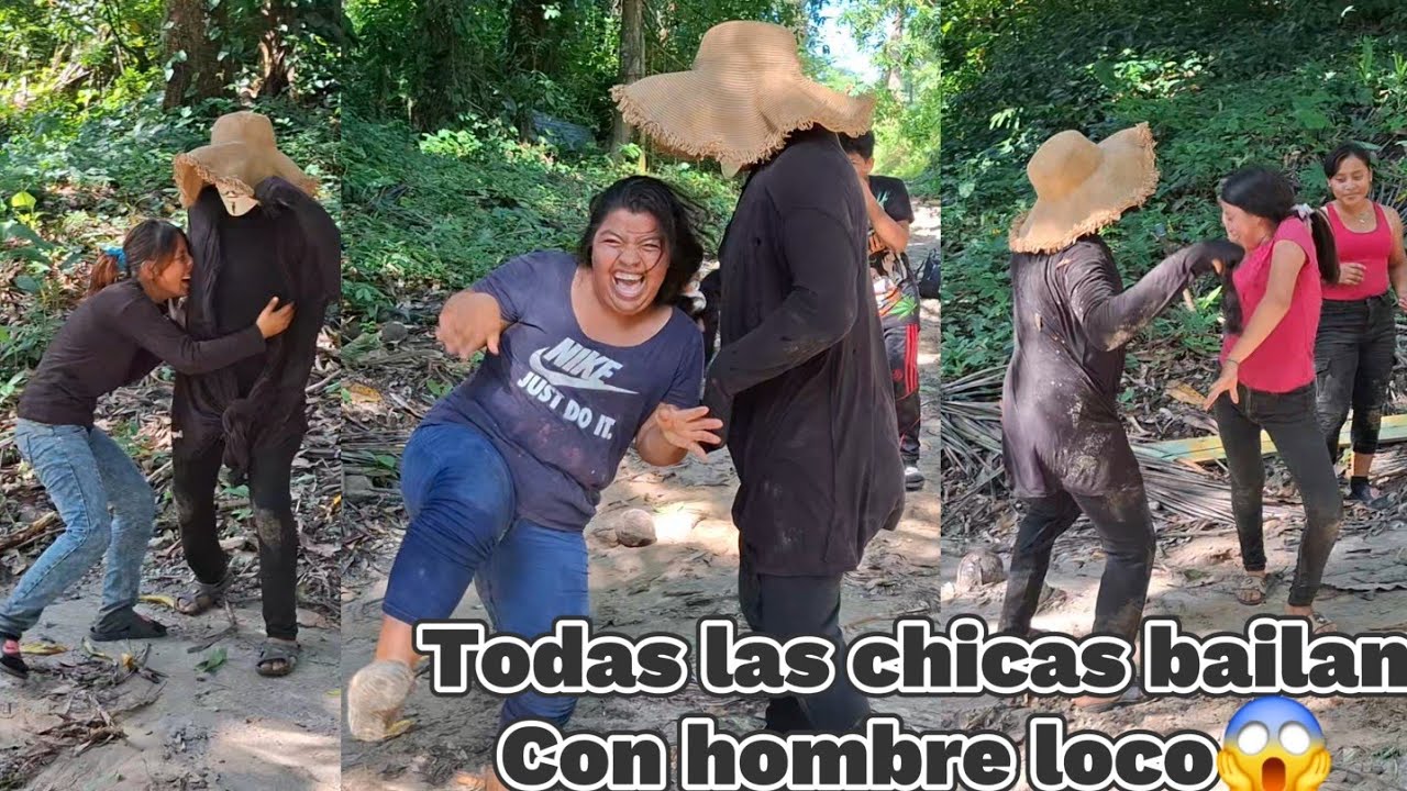 💃Rosi Baila Con hombre En mascarado😱Todas las Chicas del Canal Bailan🕺