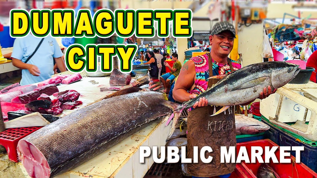 DUMAGUETE CITY PUBLIC MARKET Walking Tour | Negros Oriental Philippines