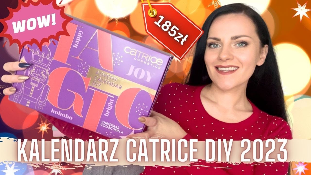 OTWIERAM KALENDARZ CATRICE DIY 2023! NAJLEPSZY TANI KALENDARZ Z KOLOR&Oacute;WKĄ I PIELĘGNACJĄ 😍😍😍