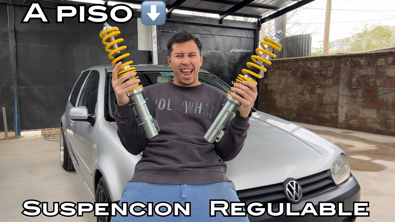 Cómo instalar coilovers a Volkswagen golf, bora, mk4 y audi a3 8L / Kevin astorga