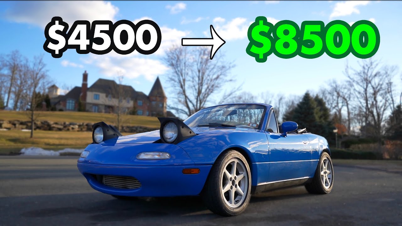 DIY Flipping A Turbo Miata For BIG Profit! (How-To Guide)