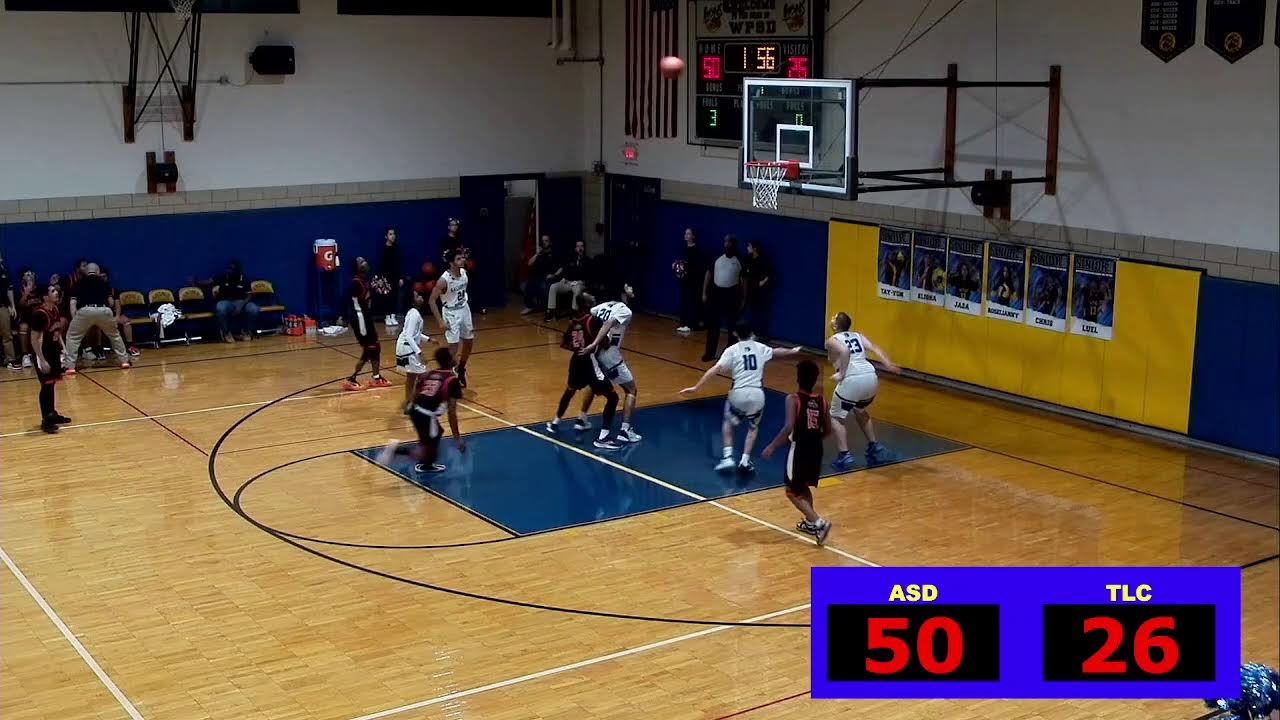 ESDAA Boys' Basketball Tournament 2026 -ASD vs. TLC.