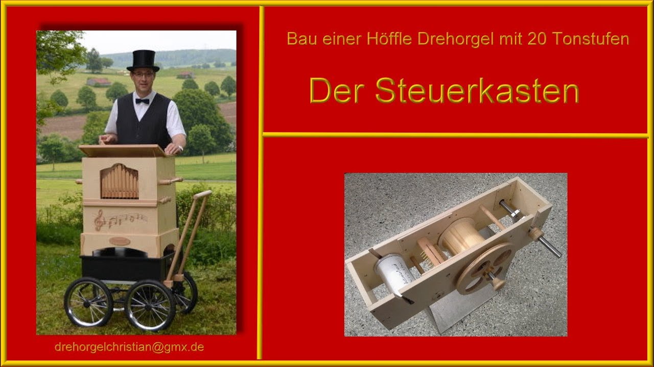 Der Steuerkasten einer 20er Drehorgel (Höffle)