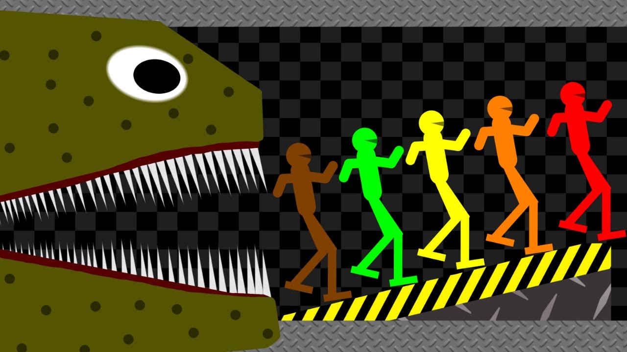Cave Monster - Survival Stickman Race
