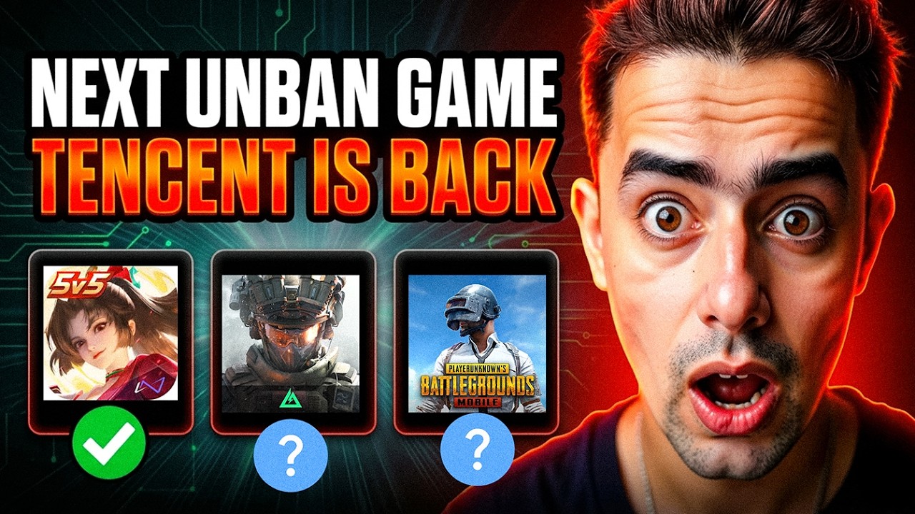Next Unban Games India &mdash; Tencent Is Back With Surprises!