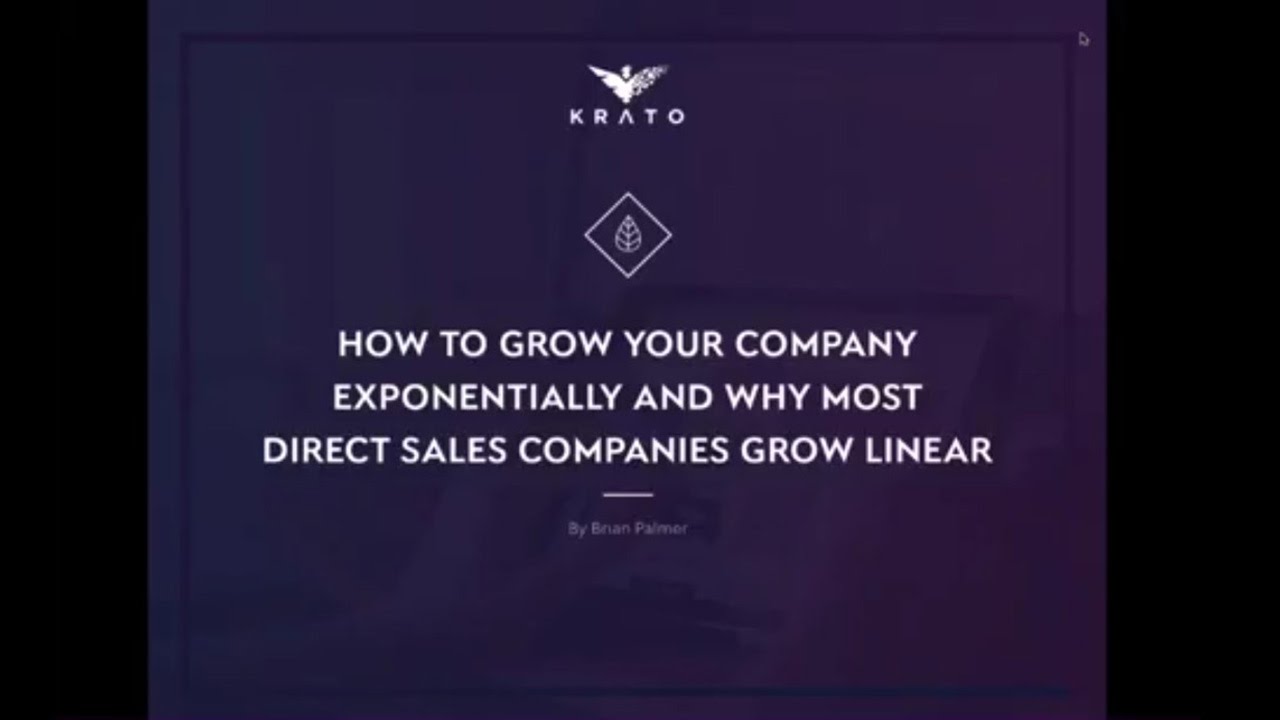 DSWA Executive Forum: How to Grow Your Direct Sales Company Exponentially Instead of Linearly