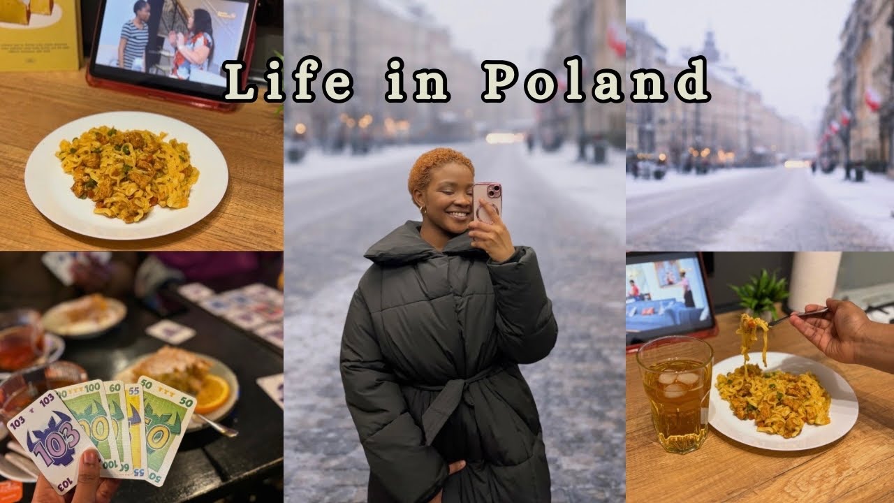 Winter days in my life in Poland | Solo Living Diaries |Cozy Cooking & Grocery haul | Poland Vlog