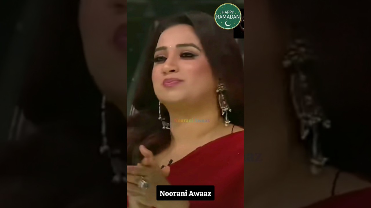 Girl becomes very happy after listening to Naat ✨💖| #shorts #naat sharif #indian idol #song #love