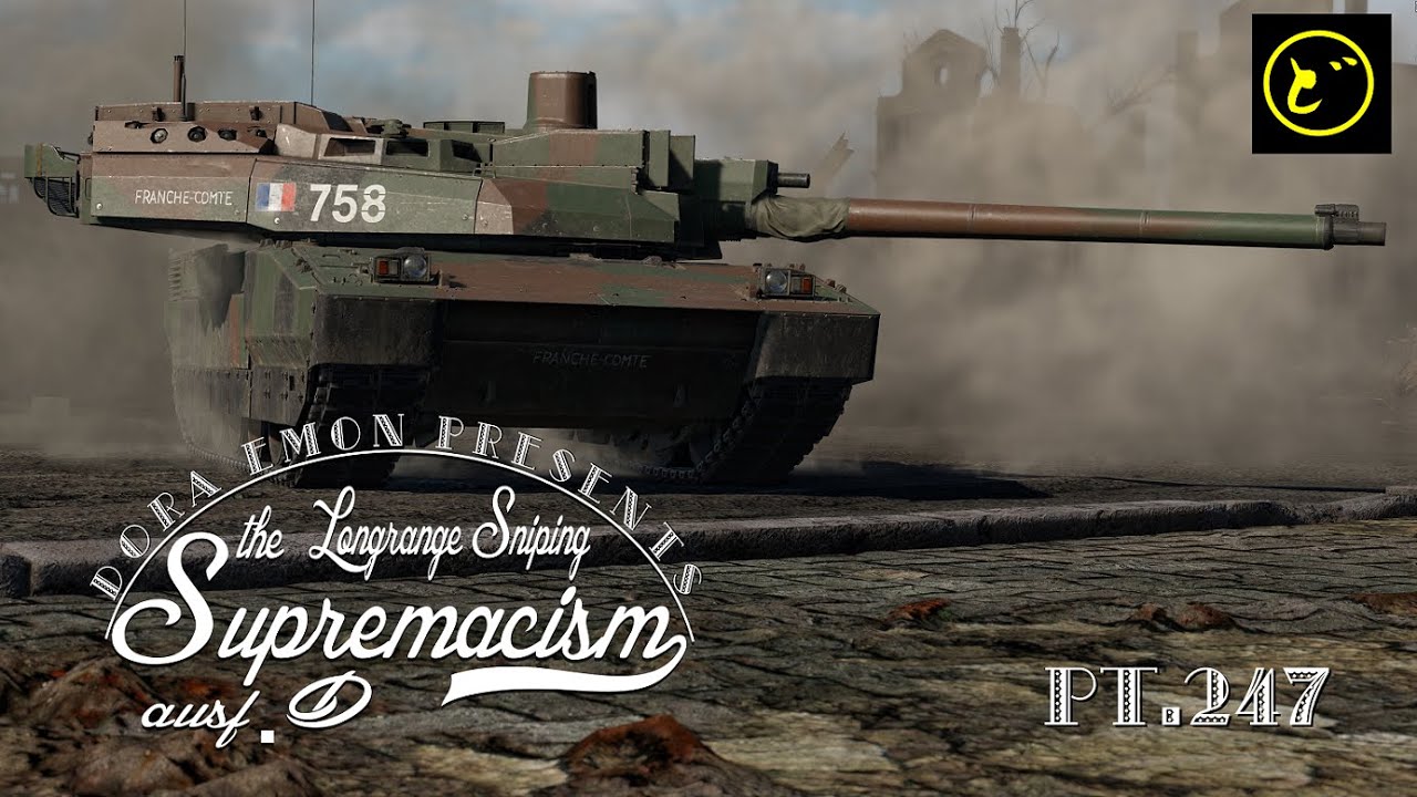 【ゆっくり実況】遠距離狙撃至上主義D型～モジュール装甲の行方［AMX-56 Leclerc S2］編～【WarThunder】pt.247