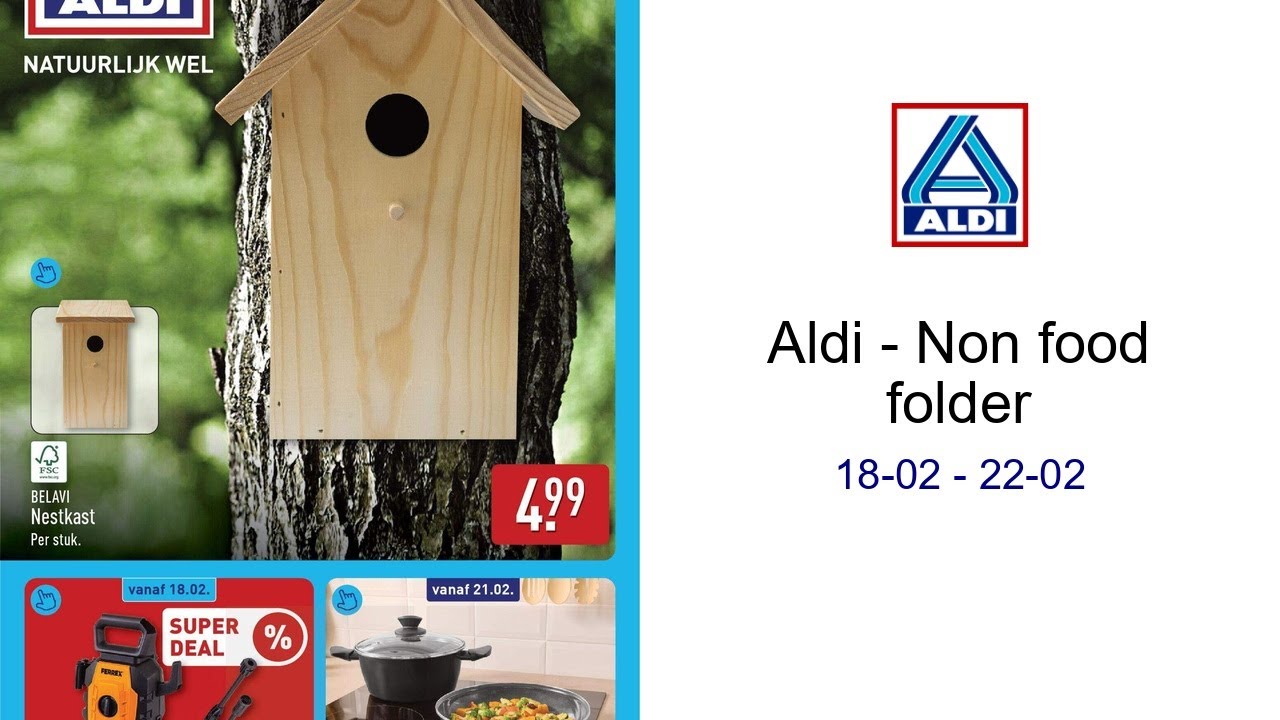 Aldi - Non food folder 18-02 - 22-02
