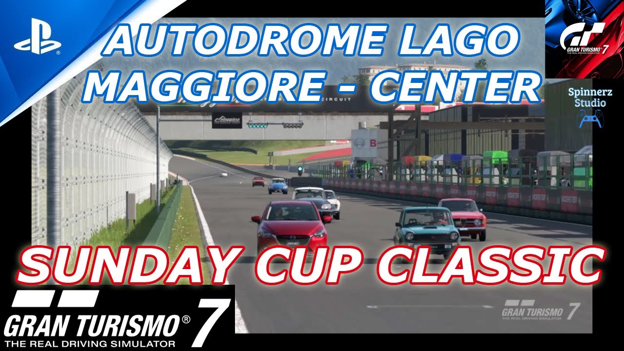 Gran Turismo 7 Sunday Cup Classic | Autodrome Lago Maggiore - Center (Hard)