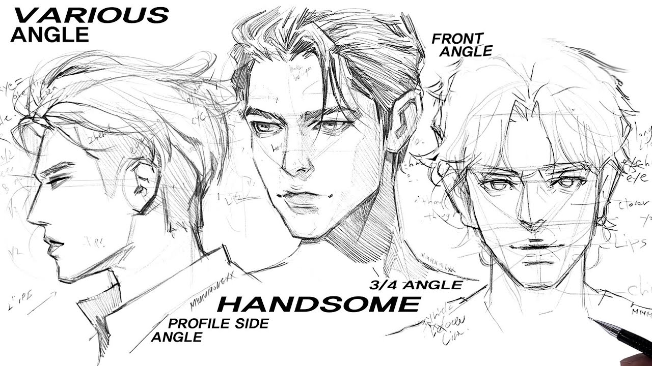 ✨ WHOLE ANGLES - RATIO OF HANDSOME FACE [ TIPS ] ✨