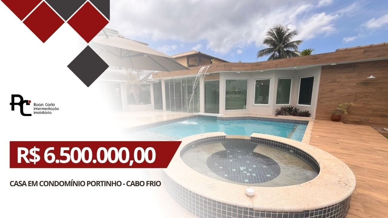 CASA - PORTINHO, CABO FRIO - RJ l RUAN CARLO
