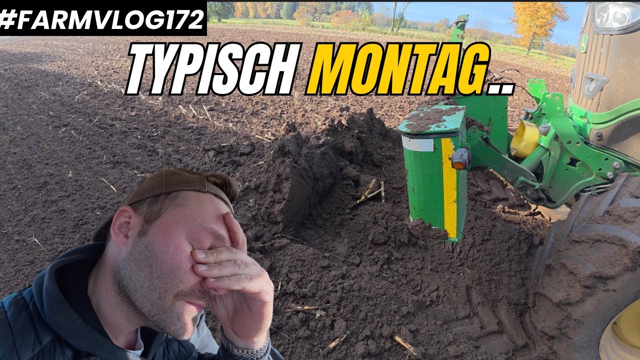 Einmal aufgebockt! Die letzten Hektar werden gesät FARMVLOG #172