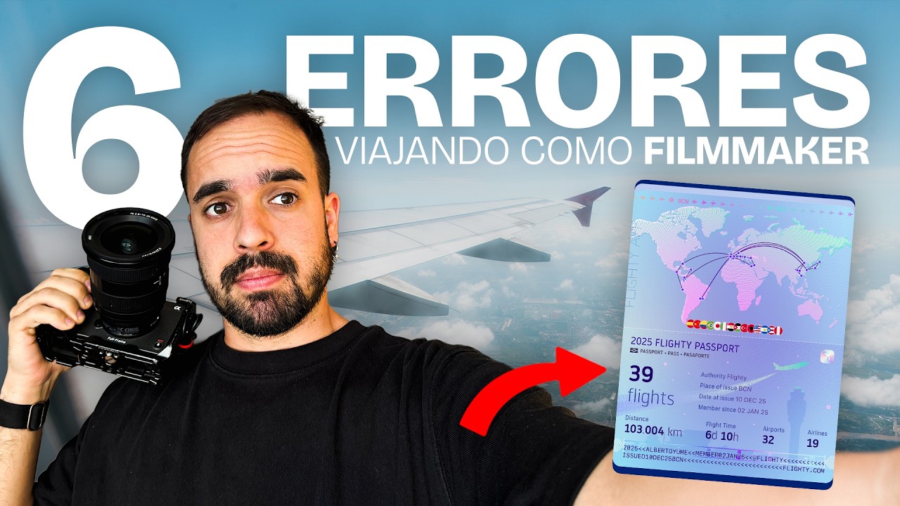 6 ERRORES que comet&iacute; VIAJANDO como FILMMAKER | albertoyume