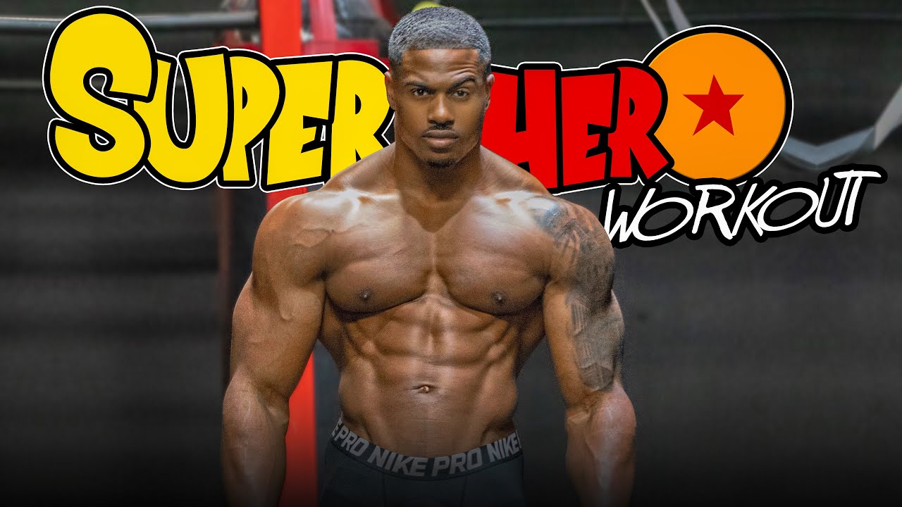 TRAIN LIKE A SUPERHERO - GET BIG SHOULDERS & QUADS