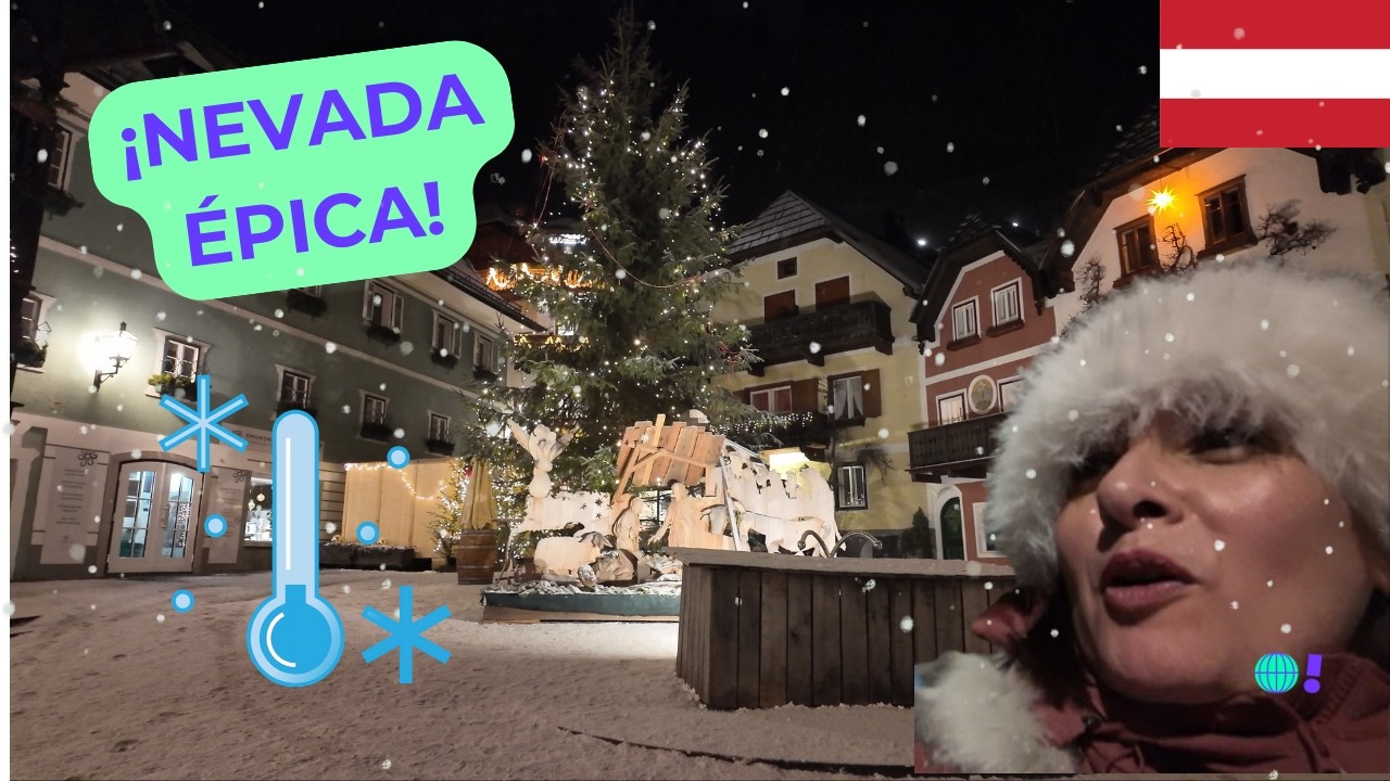 Llegamos a HALLSTATT bajo la NIEVE 🌨️ Nuestra ruta por los LAGOS AUSTRIACOS