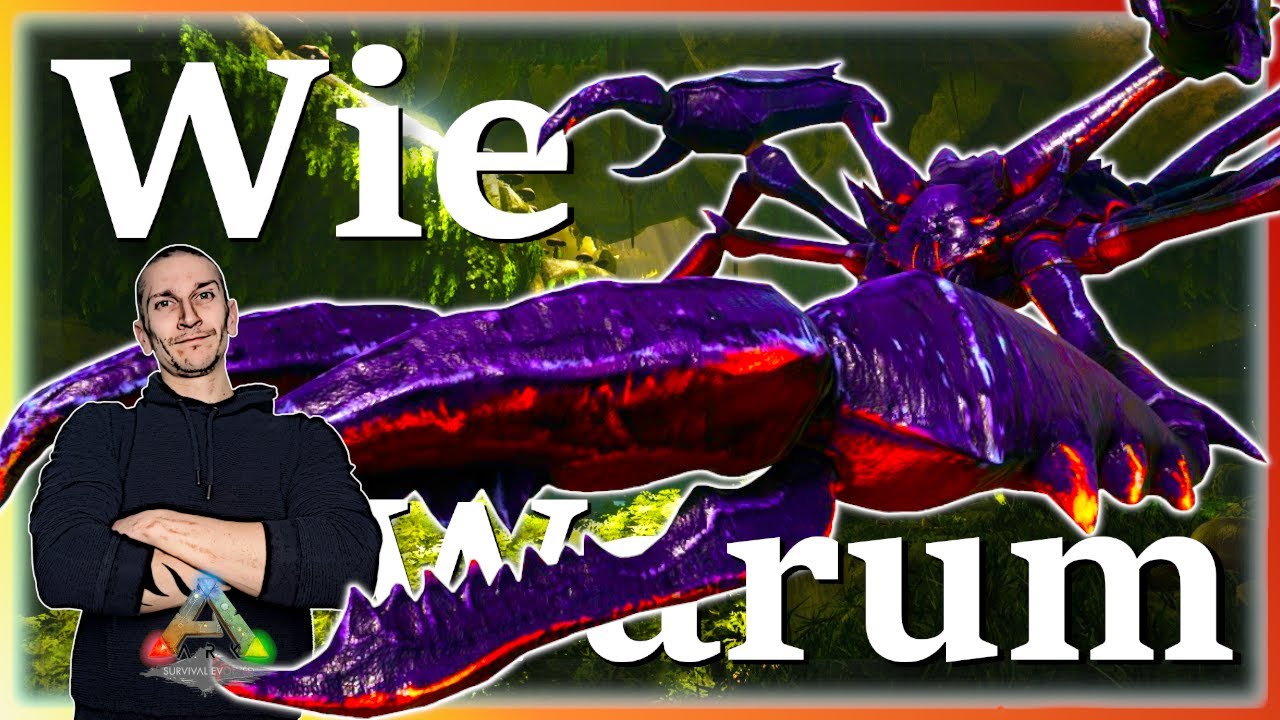 ARK Taming Guide | Karkinos zähmen & seine Fähigkeiten mit Humor