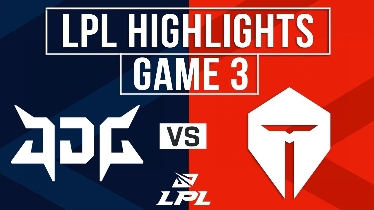 JDG vs TES Highlights Game 3 | LPL Playoffs 2026 | JD Gaming vs Top Esports