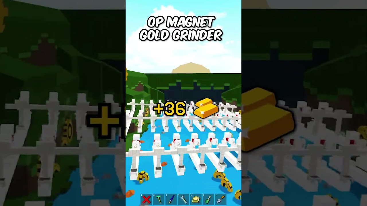 OP MAGNET GOLD GRINDER IN BUILD A BOAT FOR TREASURE