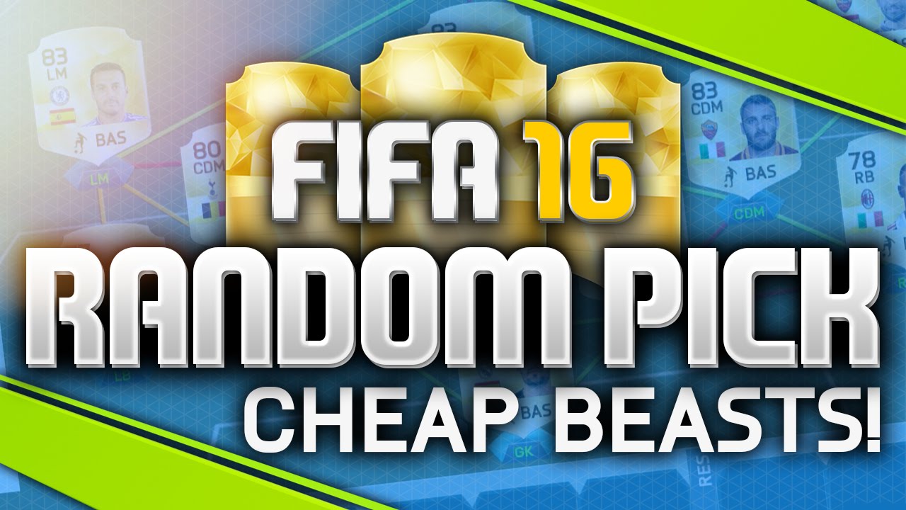 Really CHEAP Beasts! The Random Pick #18 (FIFA 16 Ultimate Team)