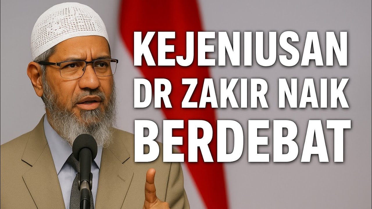 Kejeniusan Dr Zakir Naik Berdebat || Semua Orang Terkesan