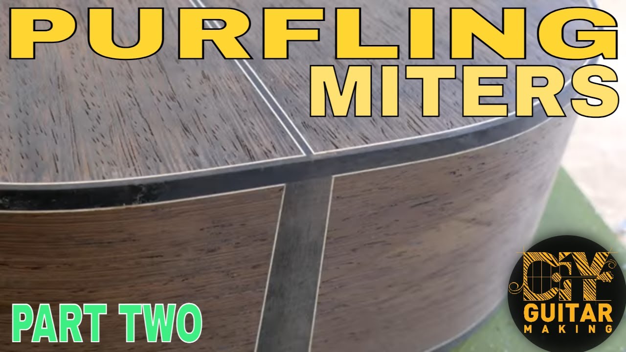 Masterclass on Perfect Purfling Miters | Part Two