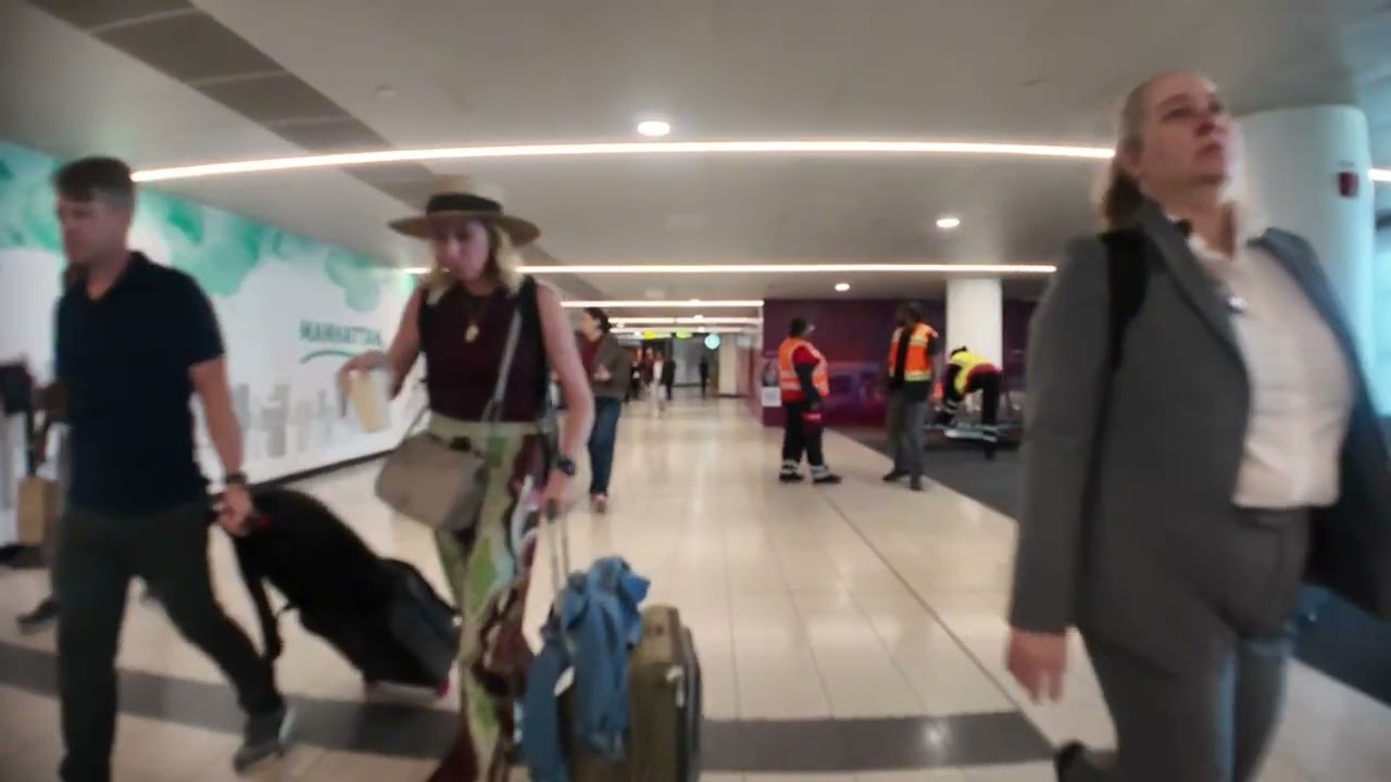 [4K] Exploring JFK Airport New York City: Walking Tour of Terminal 4