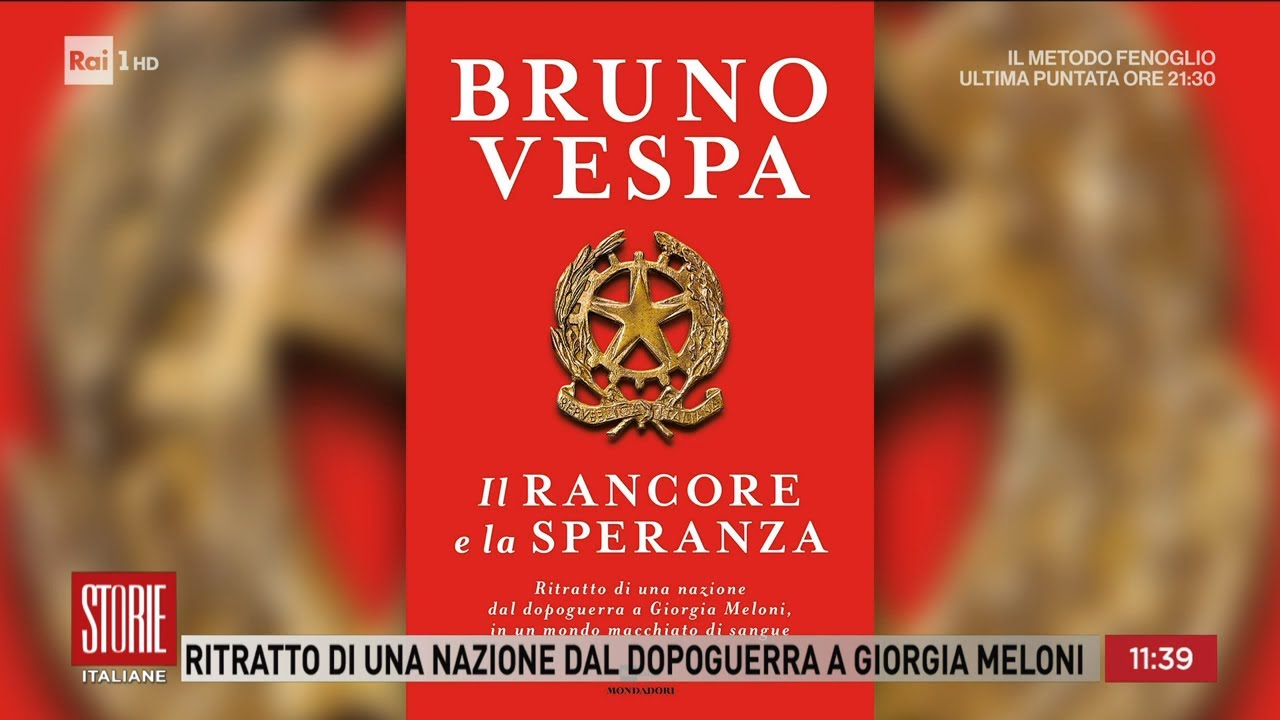 Bruno Vespa presenta il suo ultimo libro  - Storie italiane - 11/12/2023