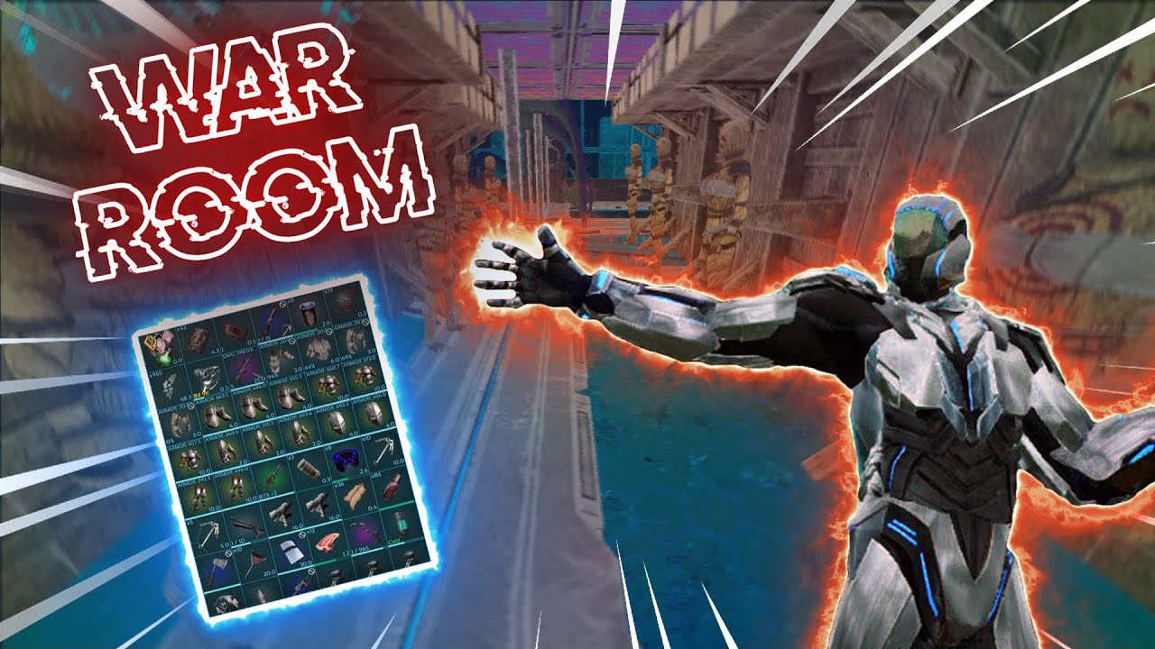 I BUILT A WARROOM In My SOLO Rathole... Day 9 | ARK SMALL TRIBES